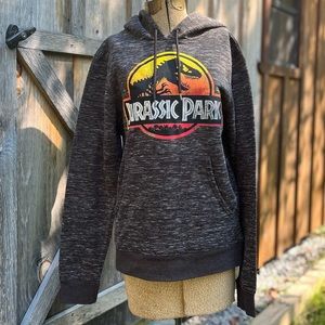 Jurassic Park Grey Hoodie